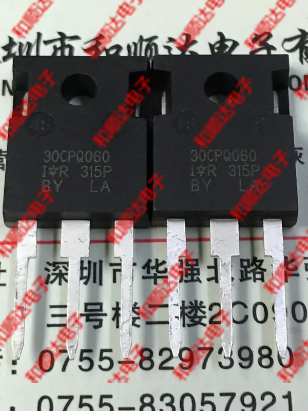 5 шт./30CPQ060-247 60V 30A TO247