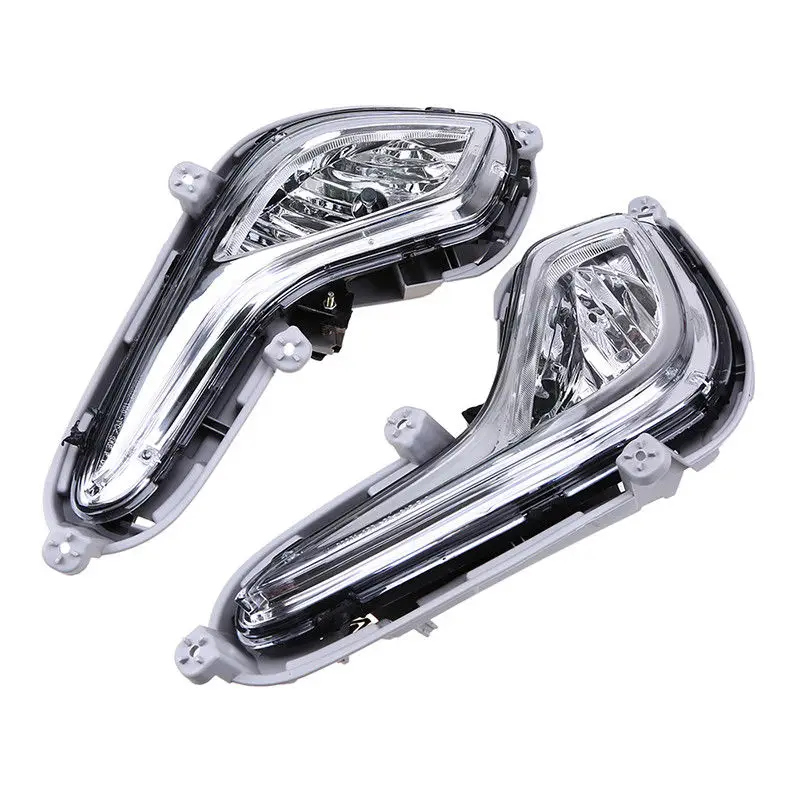 Упаковка противотуманных фар комплект левый и правый 92201-1R000 передняя фара прозрачная для hyundai Accent 2012