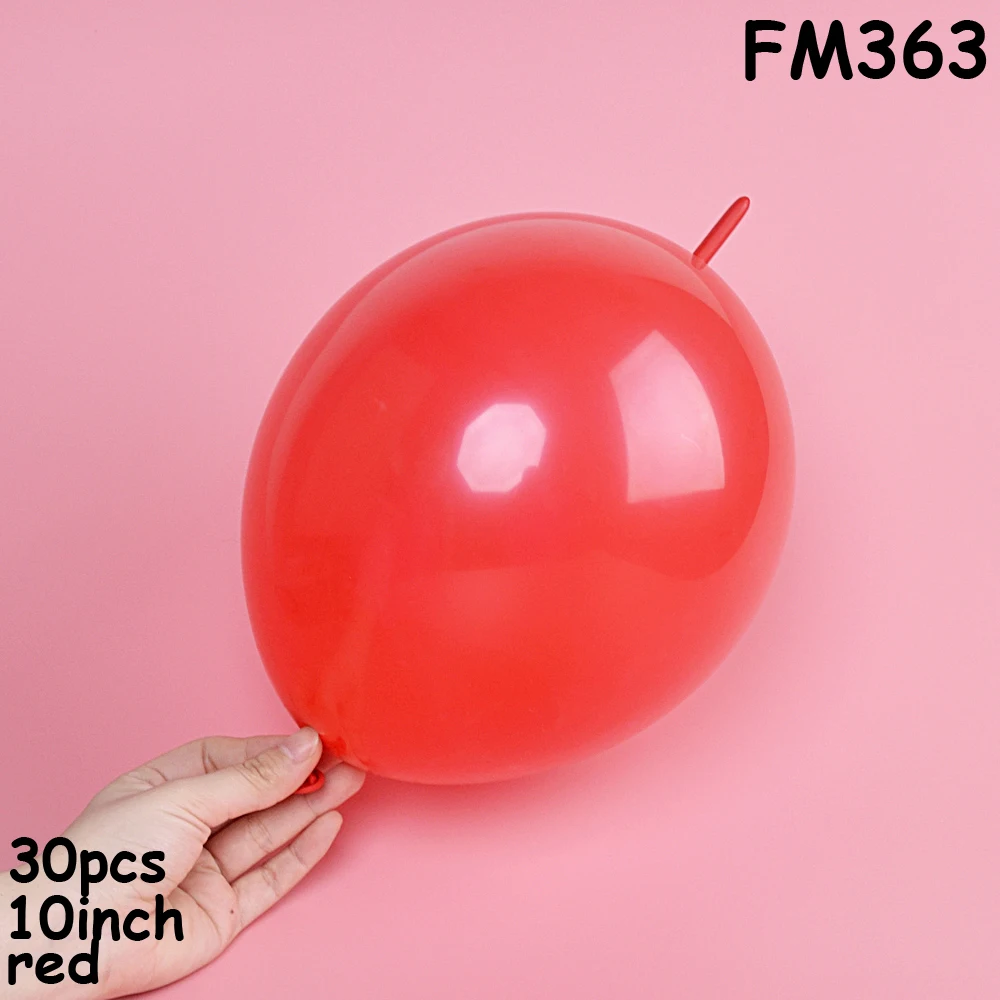 FM363 10/30 шт творческие 10 дюймов латексные воздушные шары с толстой нитью хвосты воздушные шары Сделай Сам СЕТЬ ГИРЛЯНДА ссылка одежда для свадьбы, дня рождения фон Настенный декор - Цвет: FM363