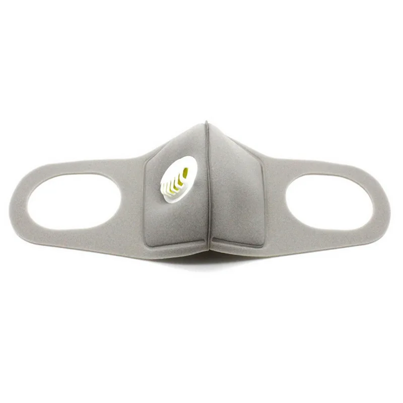 5 шт. губчатая маска для респираторные маски пыли с клапаном дыхания Анти пыль