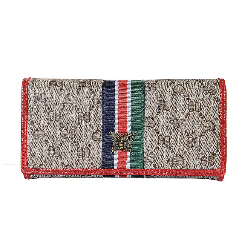 

Women's Wallets Women's Long 2019 New Women's European and American Printed Wallets Multi-function Clutch Change Wallet