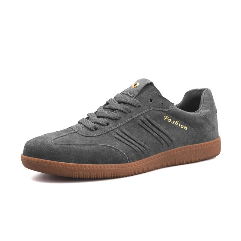 

Fashion Soft Genuine leather Men Casual Shoes Leisure Sneakers Footwear Trainers Vulcanized Flat Skateboard Zapatos De Hombre