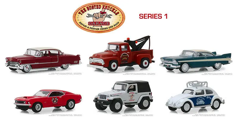 

Green Light 1:64 Busted Knuckle Garage #1 alloy toy car toys for children diecast model car Birthday gift
