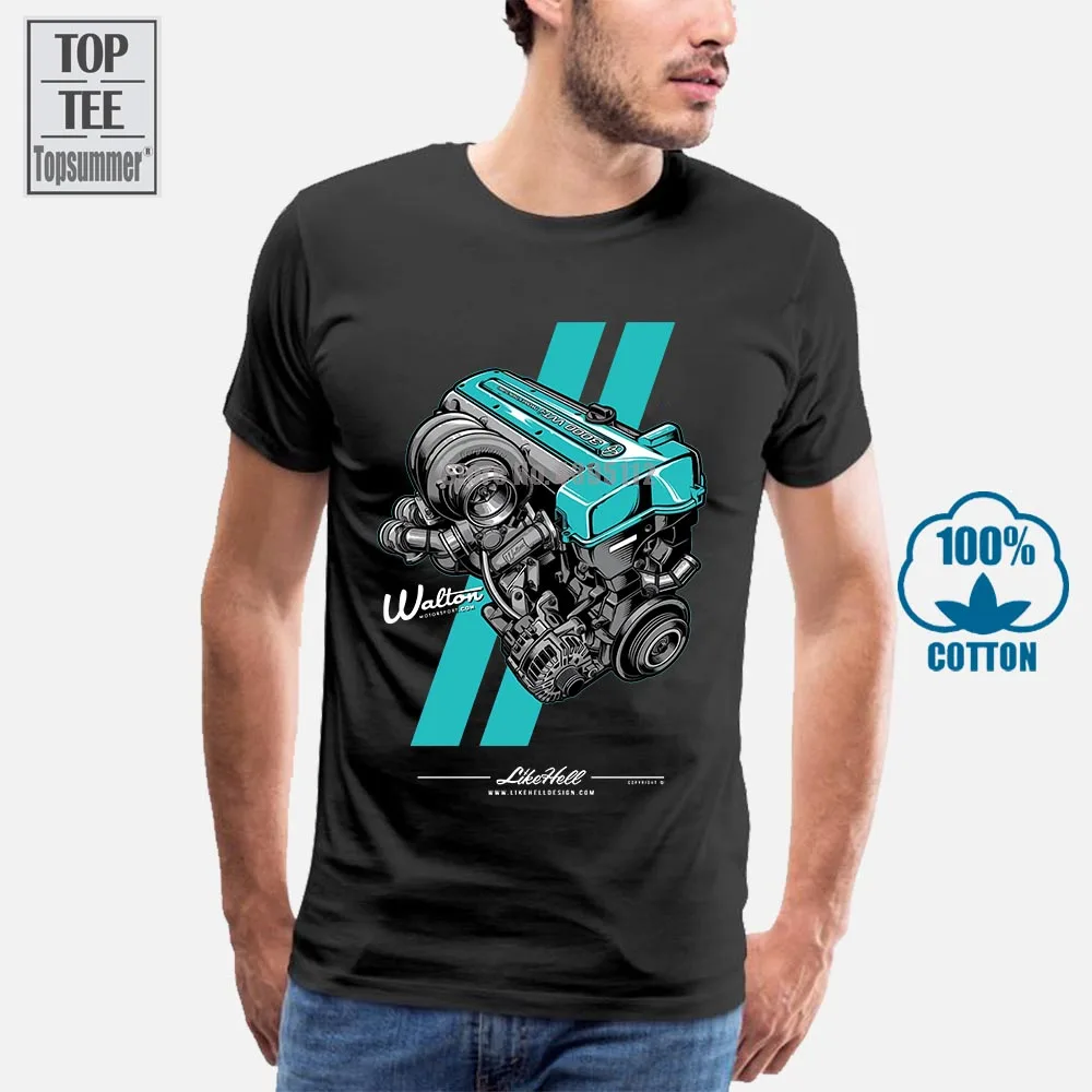 2Jz T-Shirt2019 Горячая Распродажа новая модная брендовая футболка оверсайз с круглым