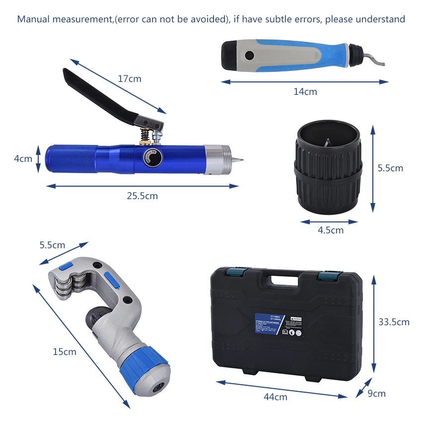 CT-300A, гидравлический расширитель давления, набор инструментов, центральный кондиционер, расширитель труб, расширитель труб, британская система