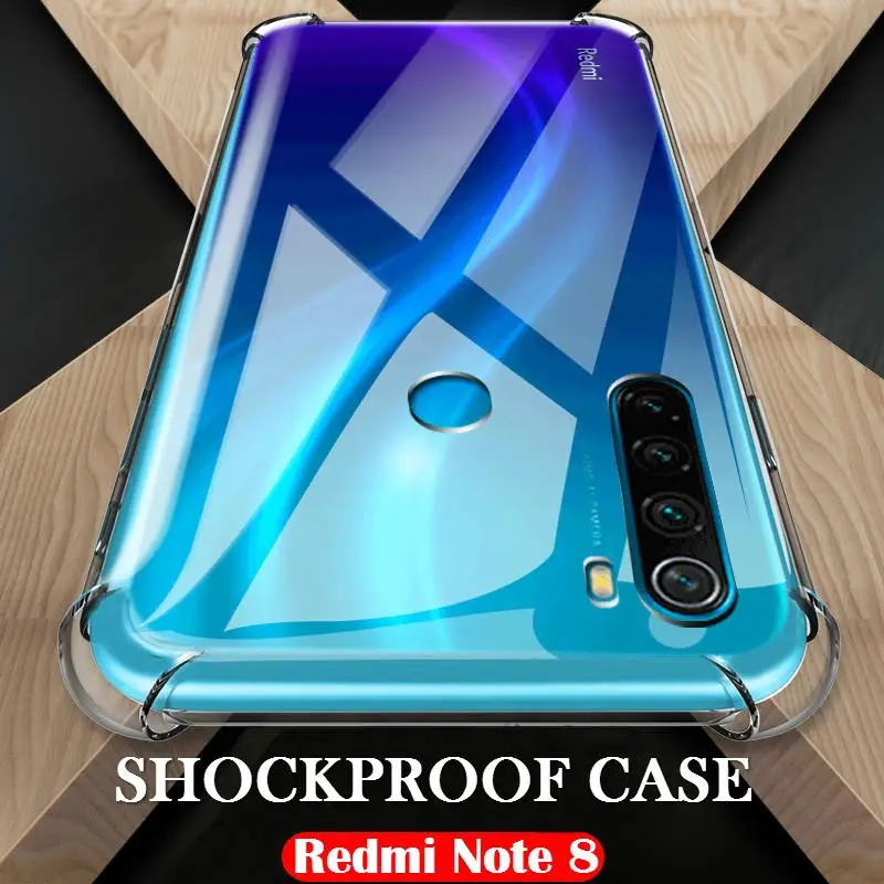 

Clear Shockproof TPU Case For Xiaomi Mi 9T Redmi Note 8 7 6 5 Pro K20 note8 Pro Phone Case Redmi 7 7A 6A 5Plus Transparent Cover