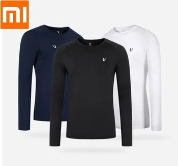 

XIAOMI ULEEMARK Men's Sports Long Sleeve T-Shirt Run Fitness Outdoor sportswear Technical fabrics Special stitching