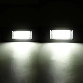 

Pair 24-SMD LED License Plate Light for Alfa Romeo 147 156 159 166 Brera Spider for Fiat Marea Car Rear Tail Light Accessories