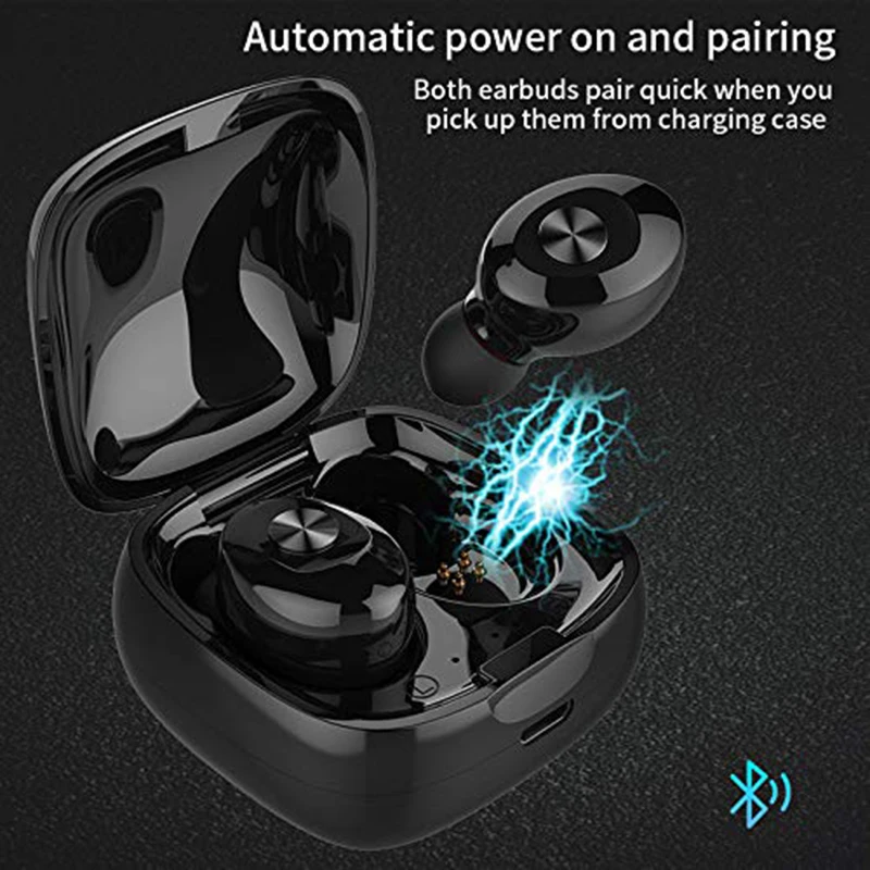 TWS Bluetooth наушники 5,0 настоящие наушники беспроводные наушники Bluetooth с коробкой зарядная гарнитура Спортивная стерео для телефона