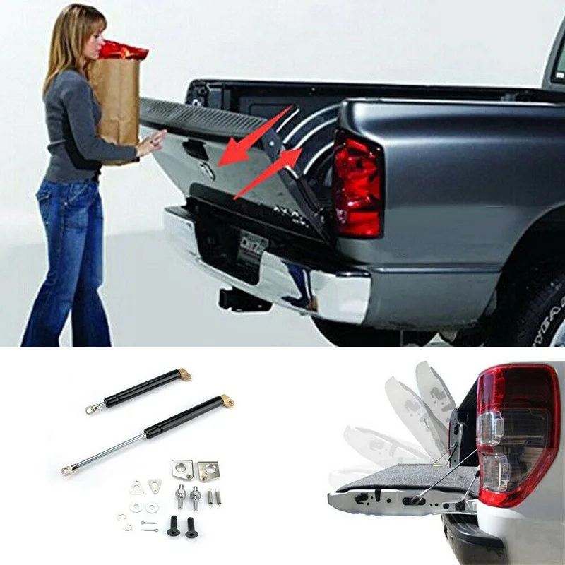 Rear Tailgate Slow Down Shock Strut Support for HOLDEN RG COLORADO LS LTZ Z71 2012 2013 2014 2015 2016 2017