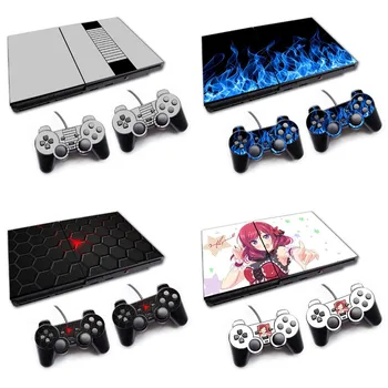 

Customized Vinyl Controller Skin Sticker Covers for PS2 slim 70000 series