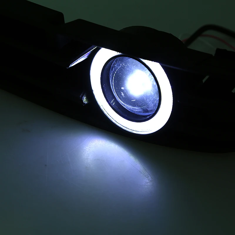 POSSBAY белый/красный/синий туман светильник переднего бампера Ангельские глазки