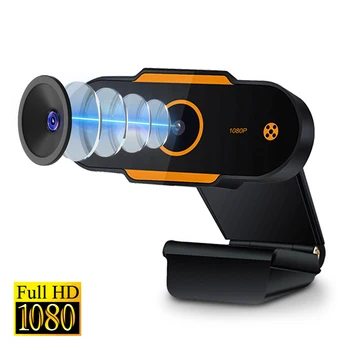 

Webcam USB Plug 1080P Web Camera Built-in Microphone Auto Focus 1080P Full HD Web Cam For PC Computer Mac Laptop YouTube Camera