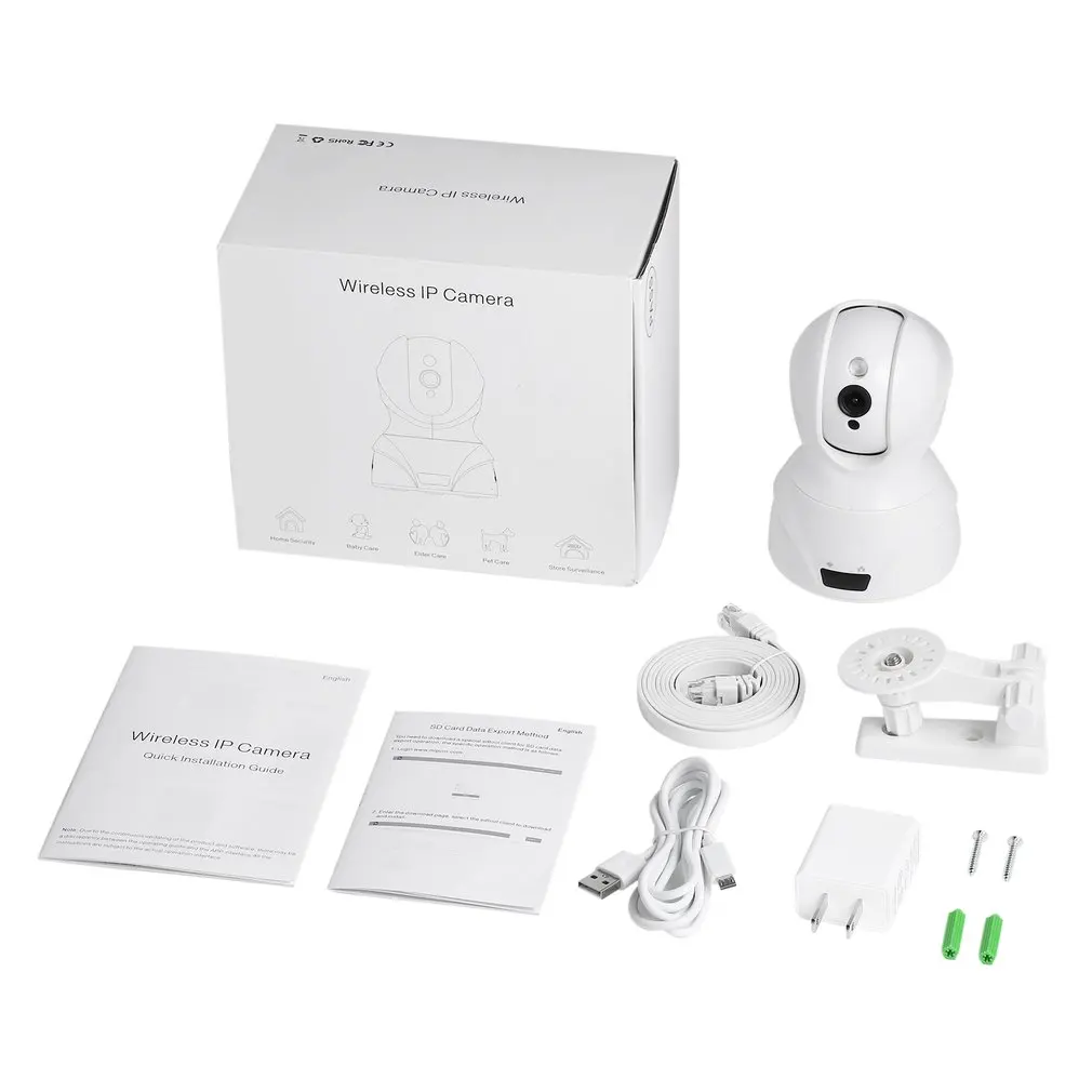 

826 Wireless 2.4G WIFI Security Camera Infrared Night Vision IR-CUT Switch Motion Detection H.264 Video Compression