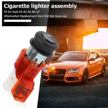

2020 Car Cigarette Lighter Plug Socket Practical Operation Simple Conveninently for Audi A4 A5 A6 A8 Q7 8K0919343 8E0919309
