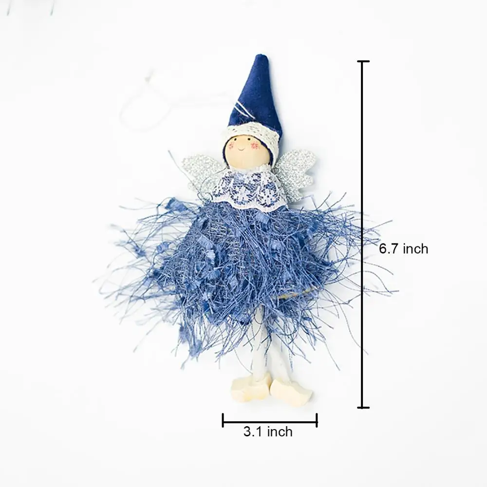 Cute Angel Doll Christmas Decoration Pendant 2020 Christmas Tree Hanging Ornament Christmas Decoration For Home Xmas Navidad