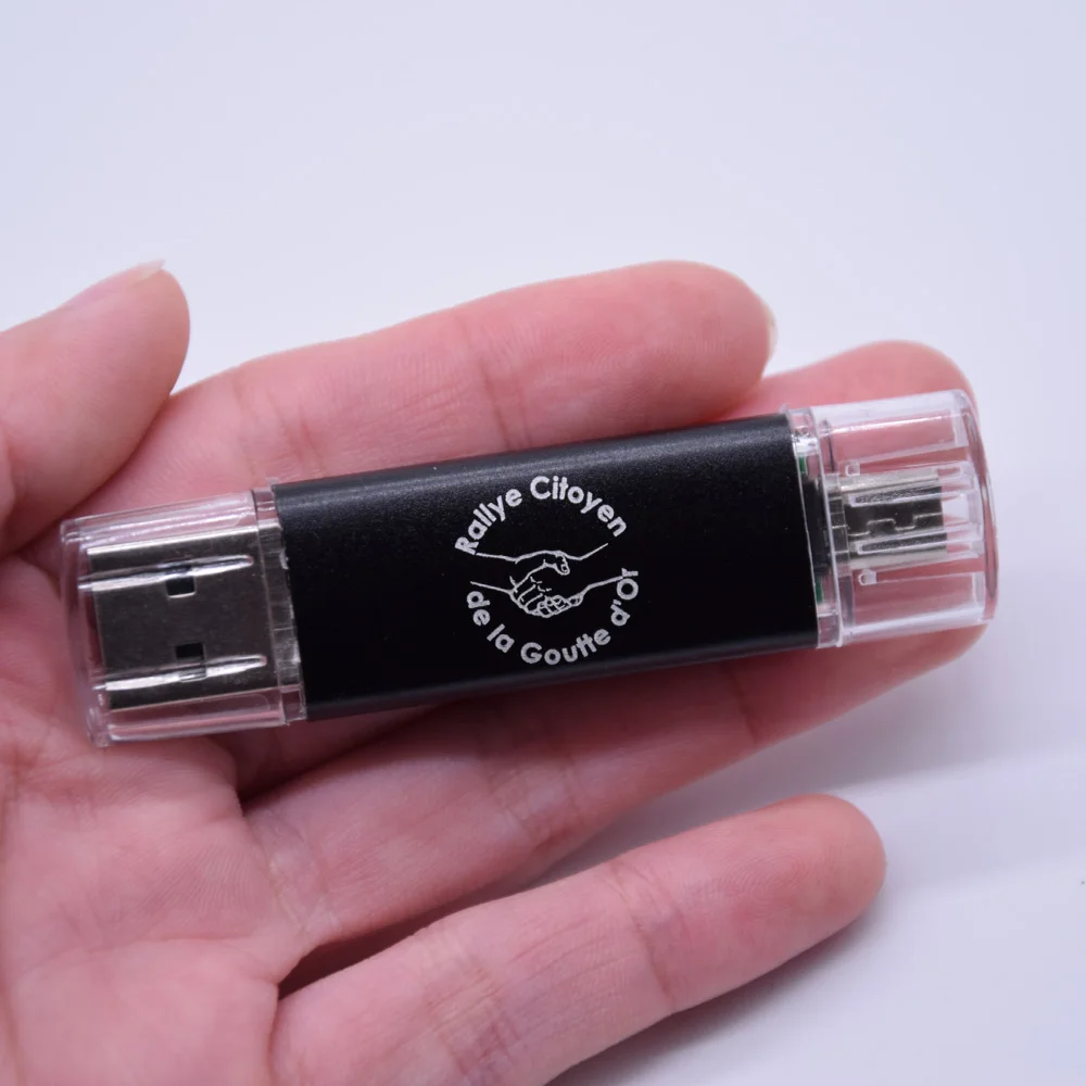 Микро OTG USB флэш накопитель 2 0 4 ГБ 8 16 32 64 для Andriod телефона Pendrive бизнес подарок