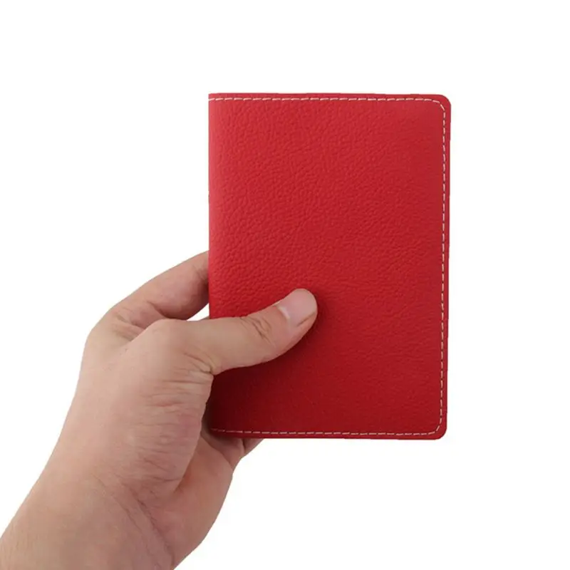 Travel Passport Holder Leather ID Credit Card Case Protector Organizer Cover