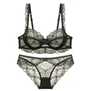 Nouvelle Seamless Sexy Transparent Ultrathin Lace Bra Briefs Sets Plus Size Lingerie Push Up Underwear ► Photo 2/6