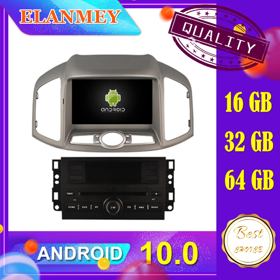 Новейшая автомобильная Android 10,0 аудио-видео система подходит для CHEVROLET CAPTIVA 2012-13 автомобильная навигация радио мультимедиа сохранить DVD Функция