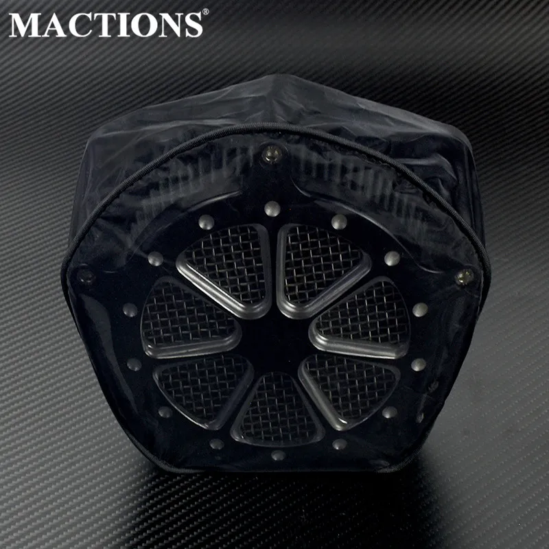 Motorcycle Waterproof Rain Sock Air Filter Rain Cover For Harley