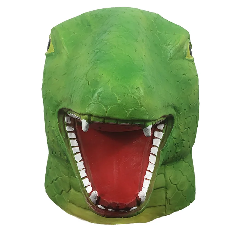New Hot Realistic Snake Latex Mask Cobra Snake Horror Animal Head ...