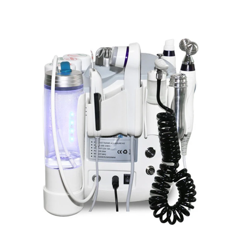 korean beauty AquaSure H2 +Aqua Facial H2O2 Aqua Peeling Skin Comprehensive Management Instrument rf skin tightening