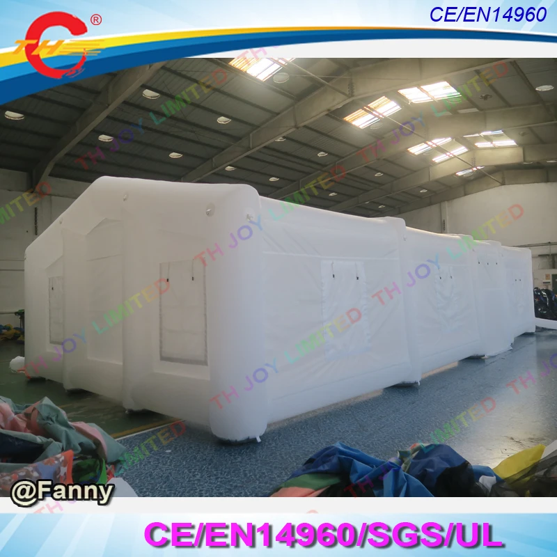 Free Door Shipping! Outdoor Portable Inflatable White Wedding Event Tents 4