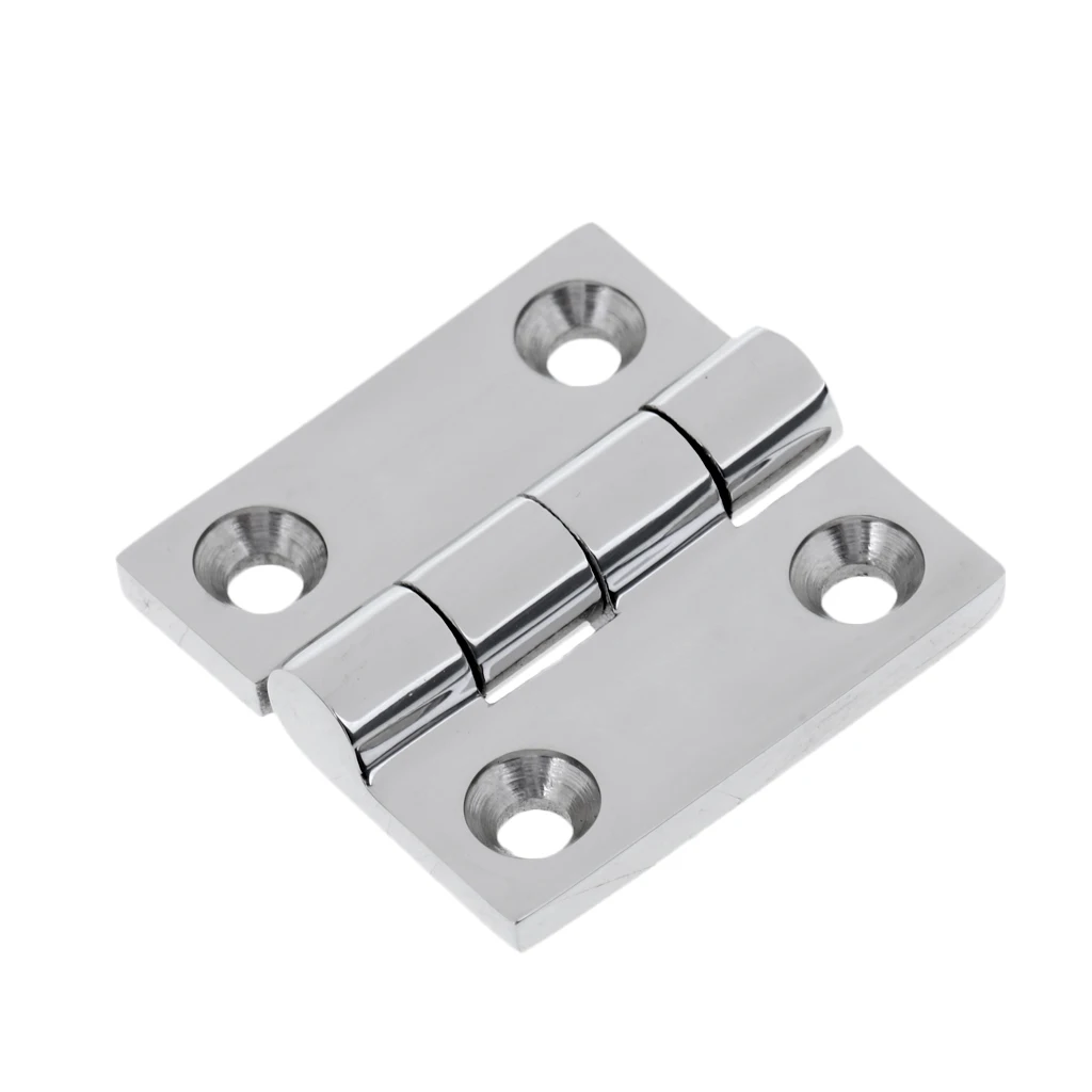 Marine Grade 316 Stainless Steel Polished Door Hinge Locker Butt Hinges