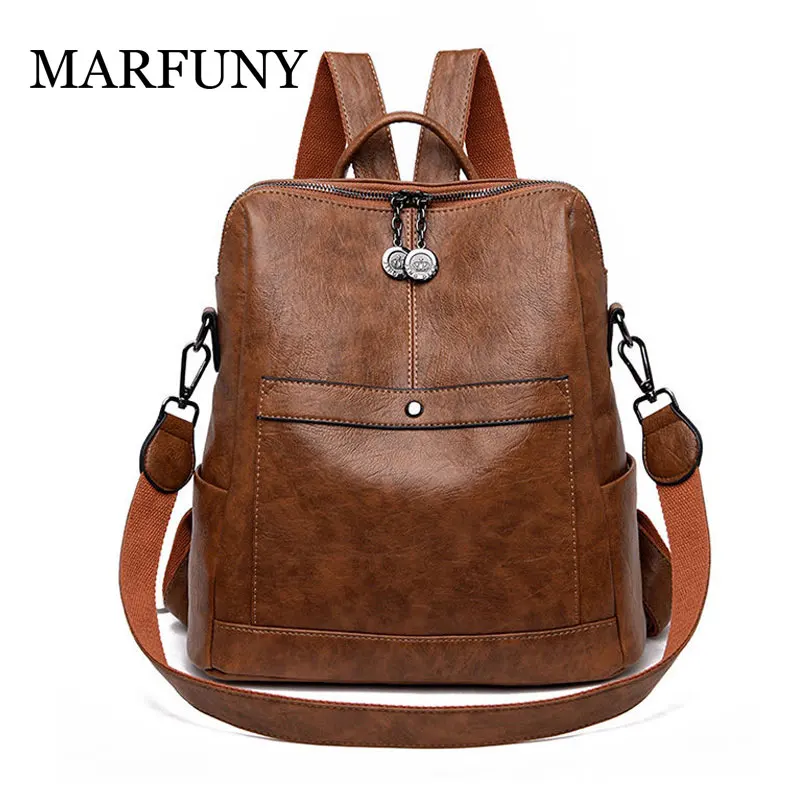 

Backpack Women Travel Shoulder Bag Leather Women's Backpack Fashion Backbag Female Large Capacity School Bag Mochila Feminina