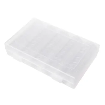 

100 Coin Holder Capsules 27mm Round Box Plastic collectibles Storage Organizer