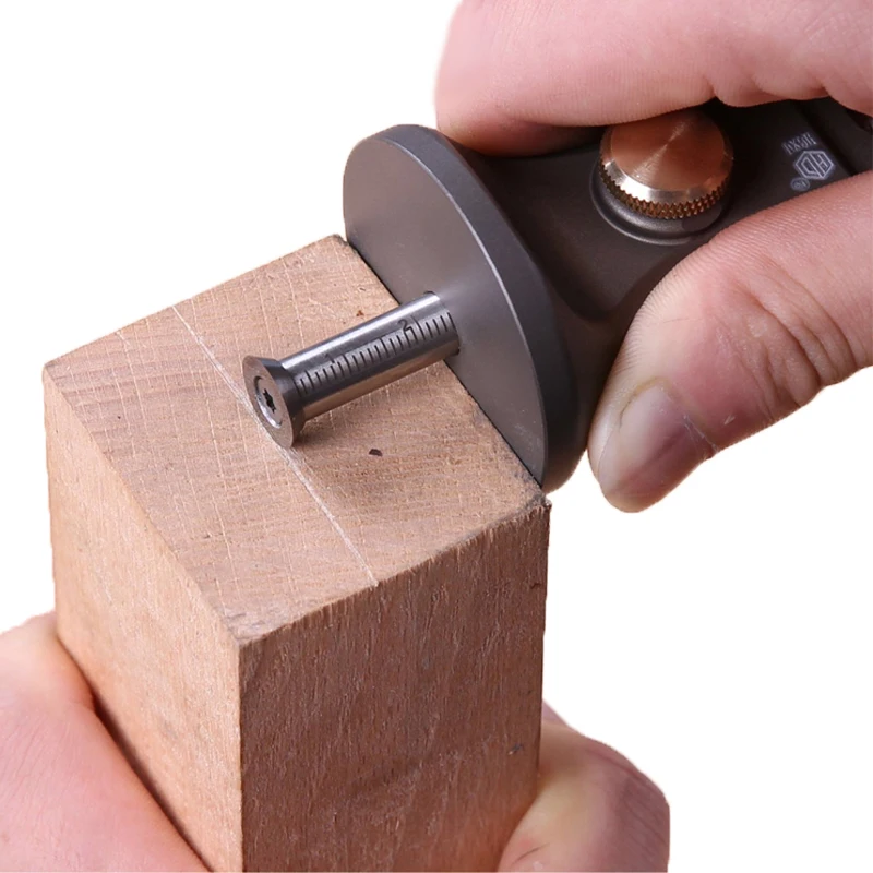 

Multifunctional DIY Wood Working Scribe Tools Woodworking Linear curved Dual-purpose Scriber Parallel Drawing line Tool