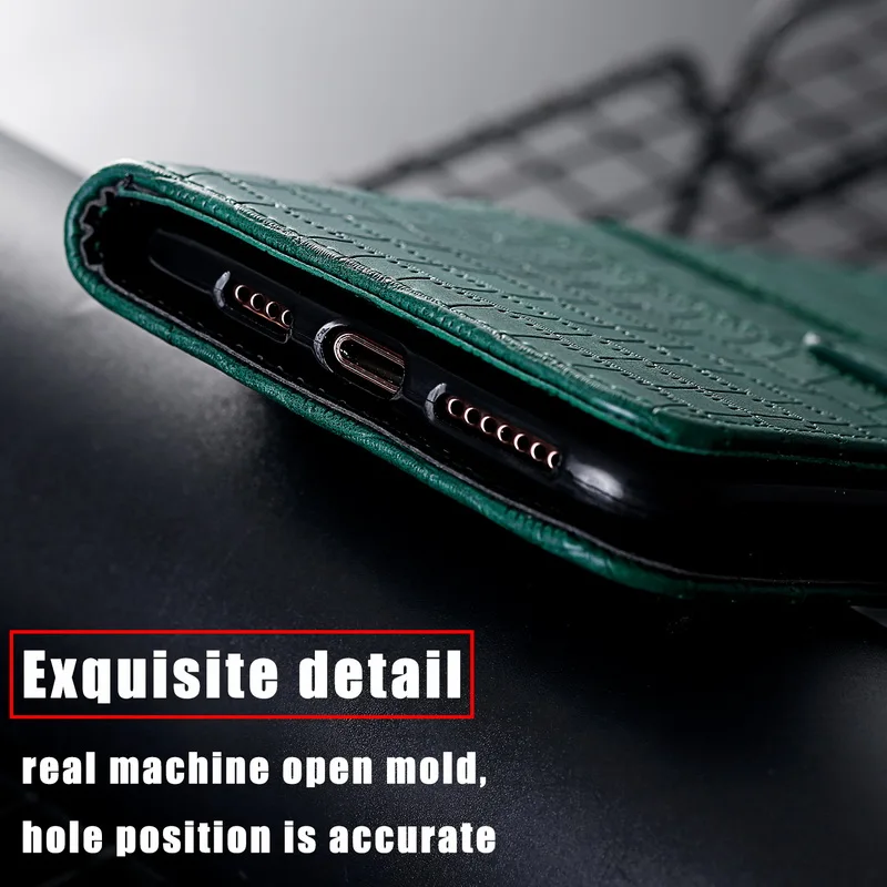 Ретро змеиная кожа чехол для телефона для iPhone 11 Pro Max XS XR X 8 7 6S 10 6 Plus крокодил узор из искусственной кожи бумажник флип Чехол
