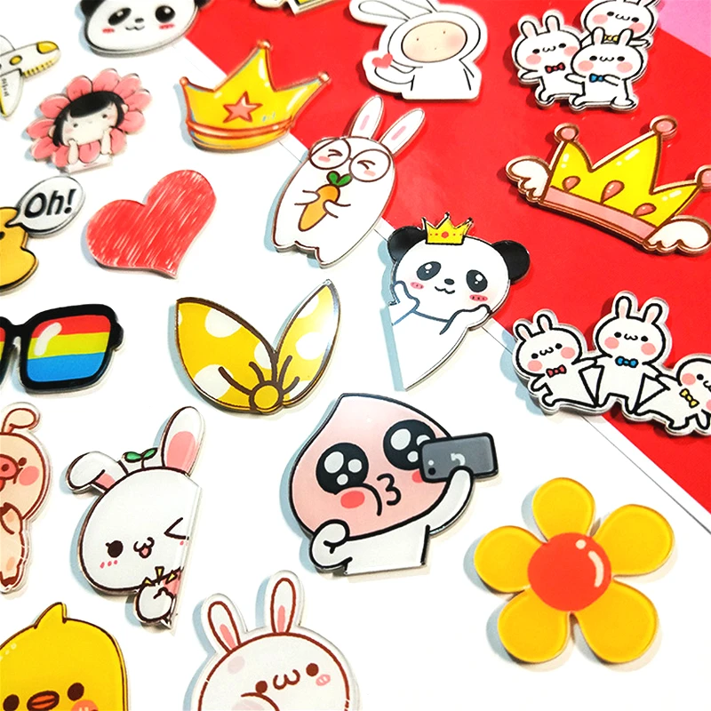 Рождественская мультяшная маленькая корона акриловый кухонный декоративный