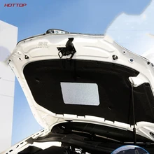 ПЭТ черный передний двигатель анти-шум звукоизоляция хлопок тепло закрытый ячейка пена для Skoda Superb 2013