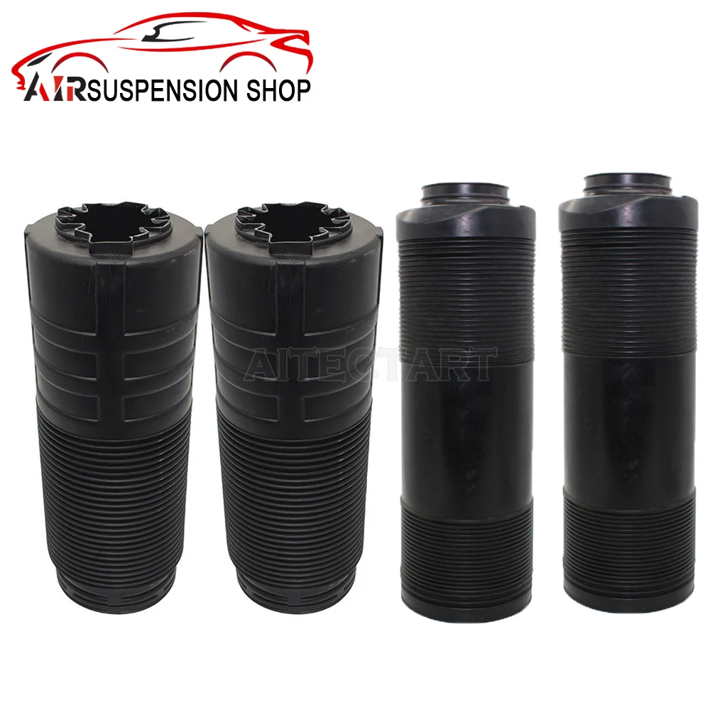 

4pc For Mercedes-Benz W220 S55 S65 AMG ABC Hydraulic Front&Rear Shock Absorber Rubber Dust Cover Boots 2203208113 2203206213