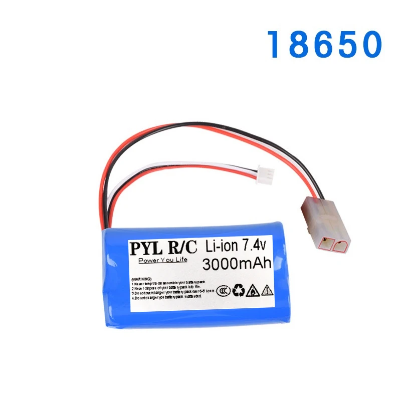 (L6.2 2P) Улучшенный Аккумулятор 7 4 в 3000 мАч для HengLong HL3818 1 3889 3809 3816 3819 3838 RC Tank toy 2800