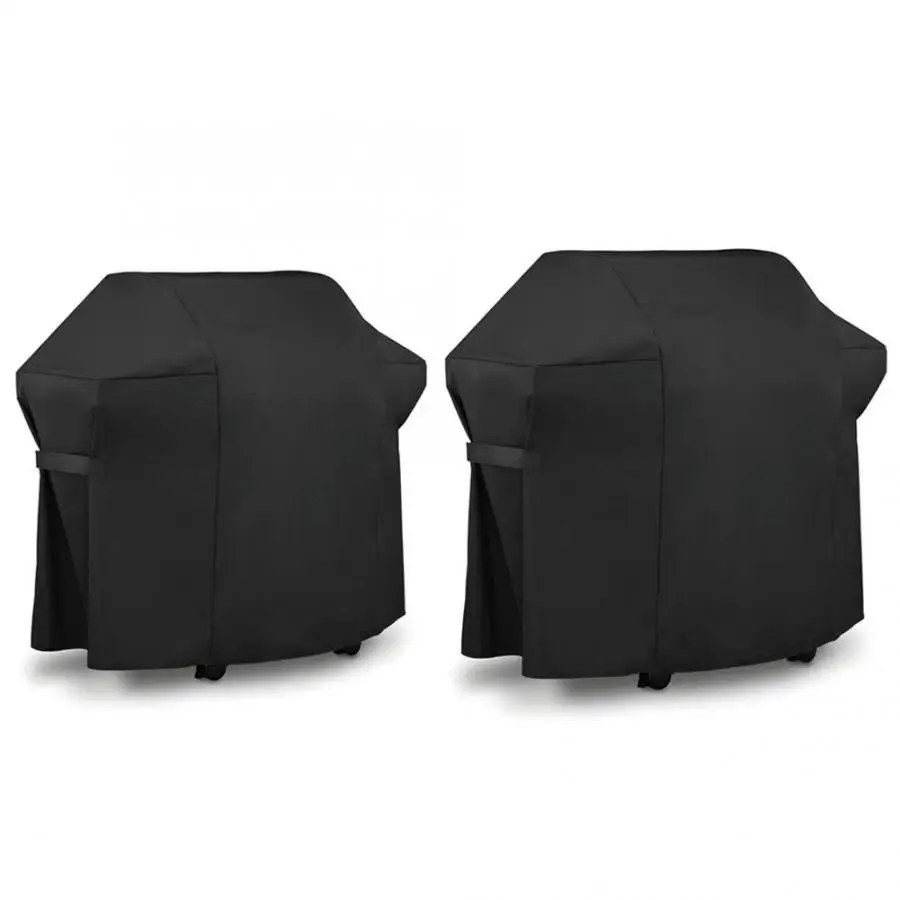 Outdoor Camping Waterproof UV-proof Barbecue Grill Cover Garden Stove Rainproof Protector Camping Garden Grill Cover