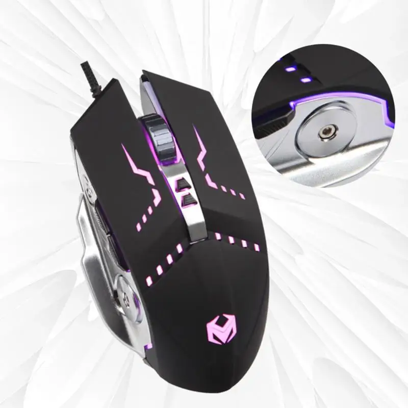 M11 USB Проводная 7 кнопок 3200 dpi игра оптический Программируемый RGB мышь с подсветкой
