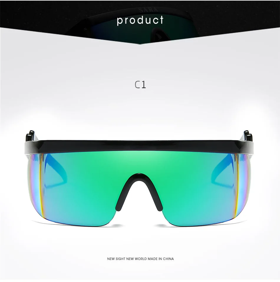 Kilig Neff солнцезащитные очки для мужчин и женщин винтажные спортивные очки оверсайз клип на оттенки UV40 Защита солнцезащитные очки Lentes De Sol Mujer