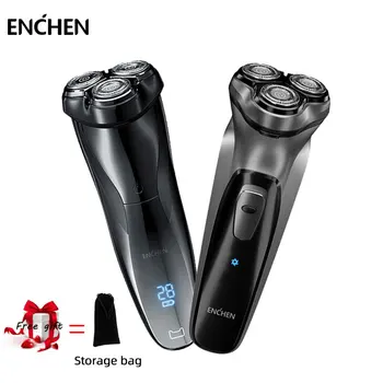 

ENCHEN Men 3D Electric Shaver USB Rechargeable Razor Portable 3 Blades Beard Trimmer Cutting Machine for Sideburns Beard Machine