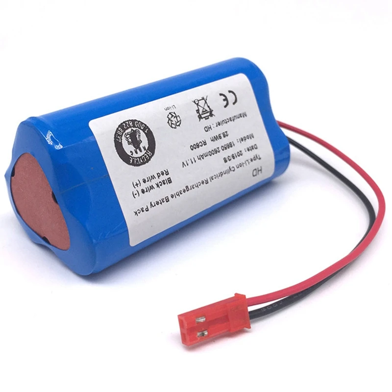 1X2600 MAh аккумулятор + 2X робот пылесос с hepa фильтром + 2X боковая щетка для Ilife V3 V3 + V5S V5