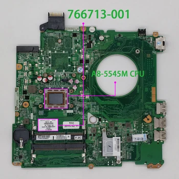 

for HP 15-P Series 15Z-P000 766713-001 DAY23AMB6F0 w A8-5545M CPU Laptop Motherboard Tested & Working Perfect