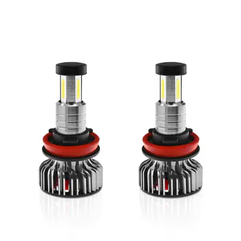 

Conversion LED Headlight Waterproof 30000LM Lamp 1 Pair Car Error Free