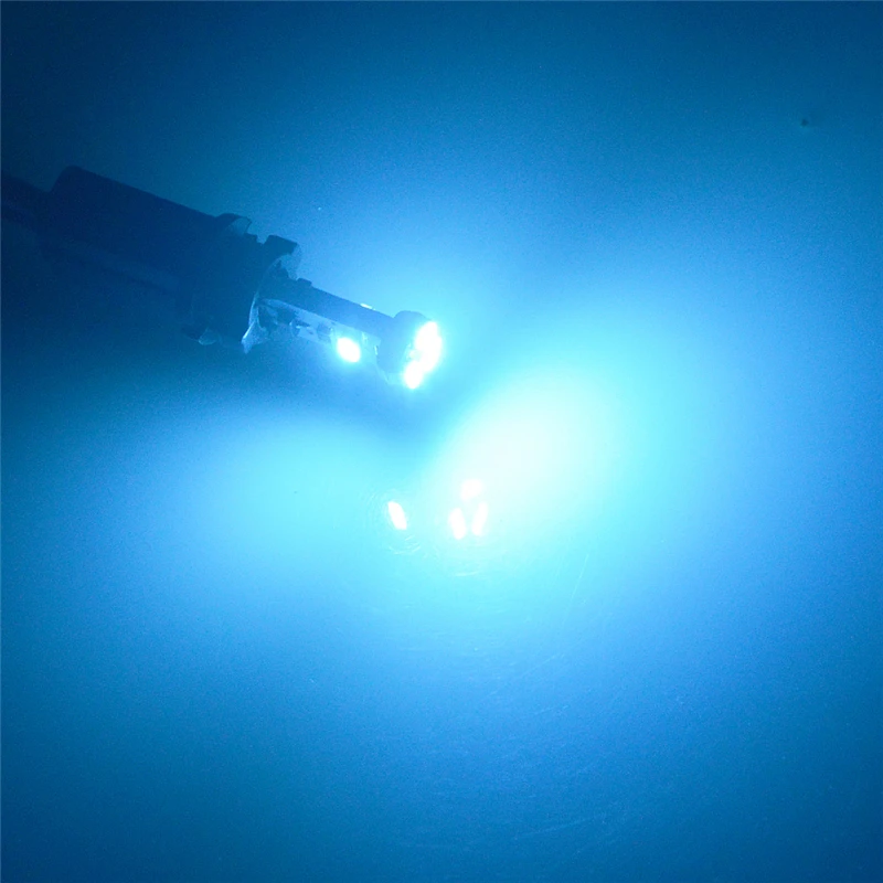 100 шт. T5 3014 SMD W1.2W 73 74 5 светодиодный фонарь для автомобиля, супер яркие лампы для интерьера, 12 В постоянного тока