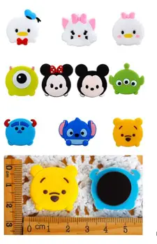 

100 pcs Popular Cartoon Mix creative PVC Soft DIY Decoration Fridge magnet