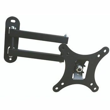 

17-32inch TV Bracket Support Adjustable Angle Wall Mounted Rotatable Hanging Telescopic Universal Screen Rack Easy Install