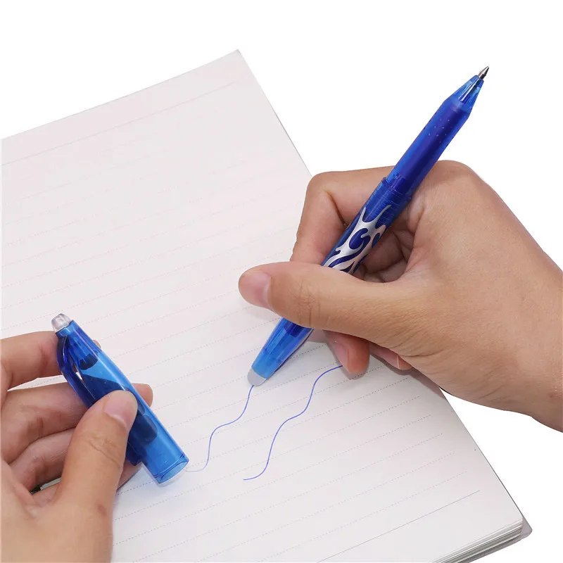 8 шт стираемая шариковая ручка 8 цветов гелевая ручка 0,5 мм ручка для письма студент, школа, офис ручка подарок на праздник ручка обучающее оборудование