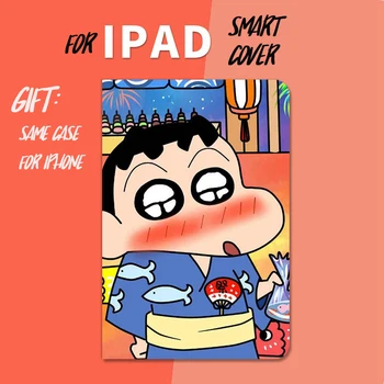 

Funny boy Flip Cover For iPad Air3 Pro 9.7 10.2 10.5 11 12.9 2019 2017 Tablet Case For ipad 9.7 2018 7th soft tpu back Case