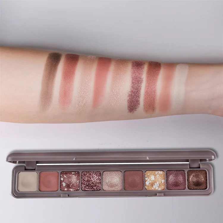 Makeup New Design OEM 9 Colors Keyboard Eyeshadow High Pigment Eyeshadow palette